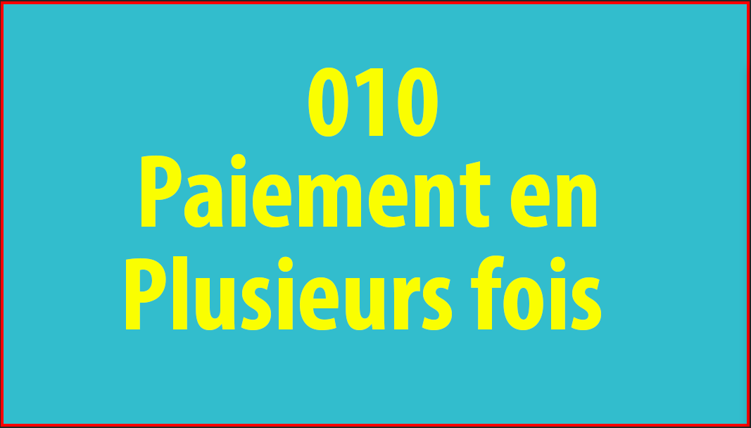 Paiement en Plusieurs fois