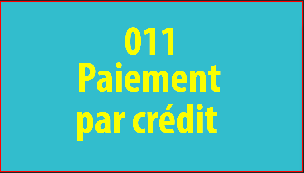 Paiement par crédit