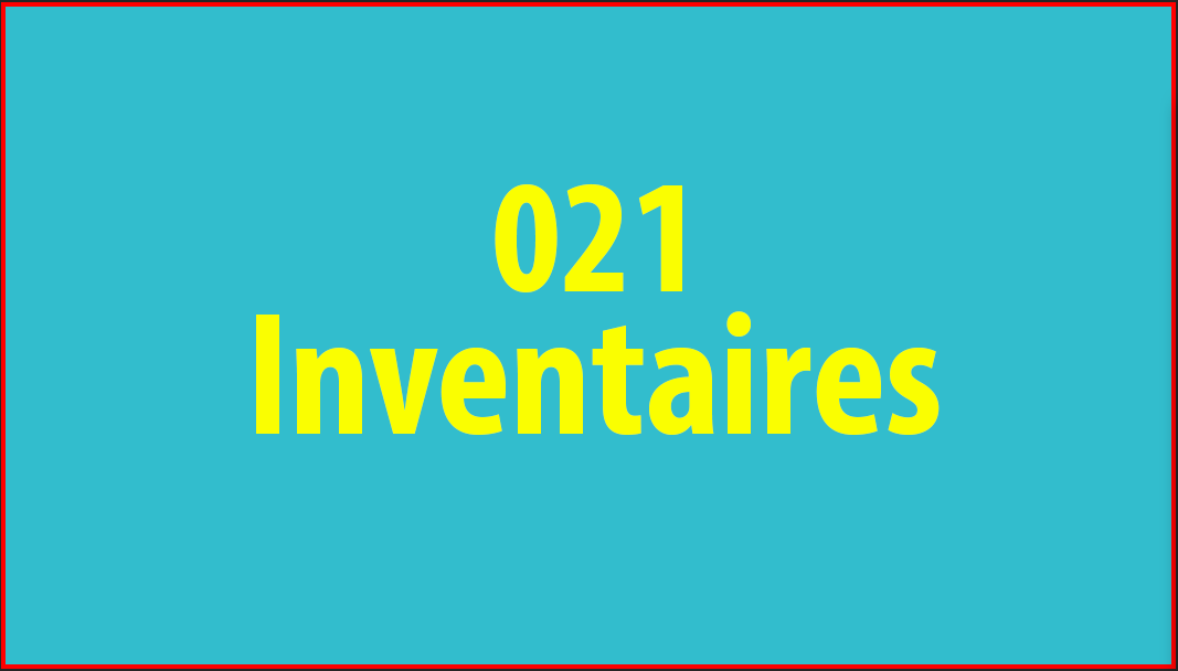 Inventaires